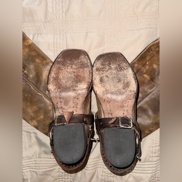 Free Bird Timber Brown Leather Knee-High Boots - Picture 8 of 9